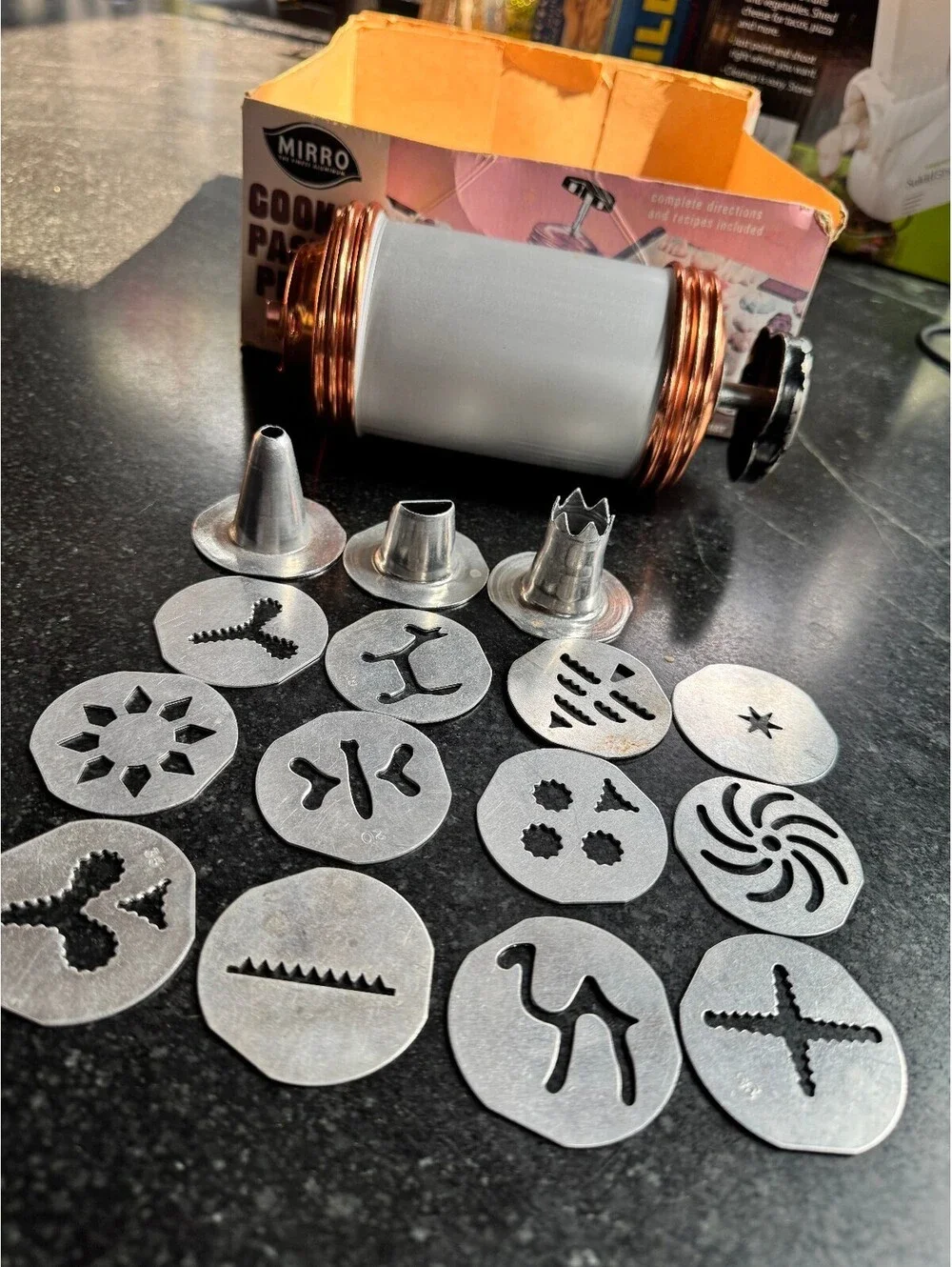 Vintage Mirro Cookie & Pastry Press Set
